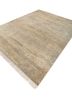 uvenuti beige and brown wool hand knotted Rug - FoldShot uvenuti beige and brown wool hand knotted Rug - FoldShot
